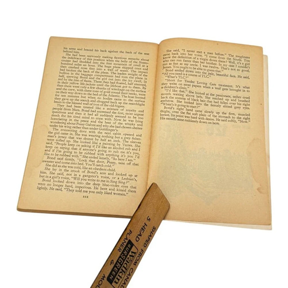 Ian Fleming James Bond 4 Book PB PAN Goldfinger Thunderball Diamonds More 1960s - Picture 16 of 16